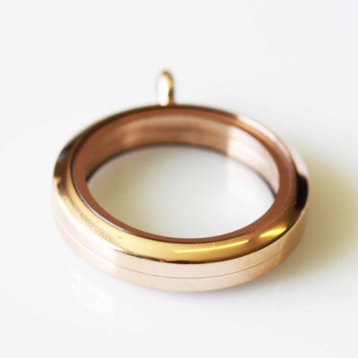 Rose Gold Magnetic Locket